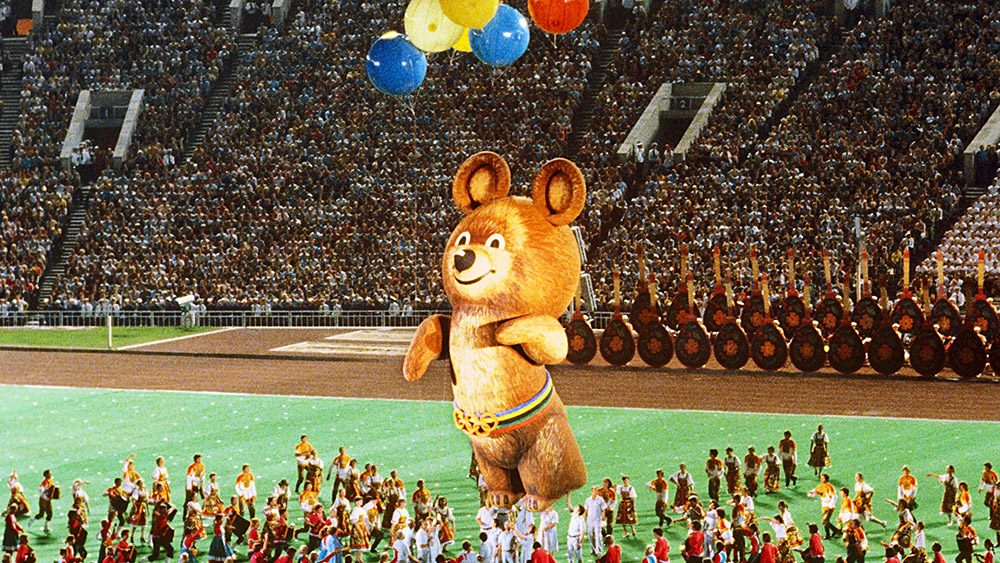 Олимпиада 1980, мишка