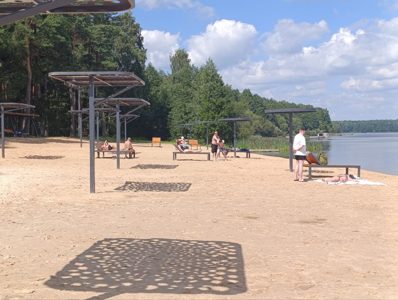 Осиповичское водохранилище пляж