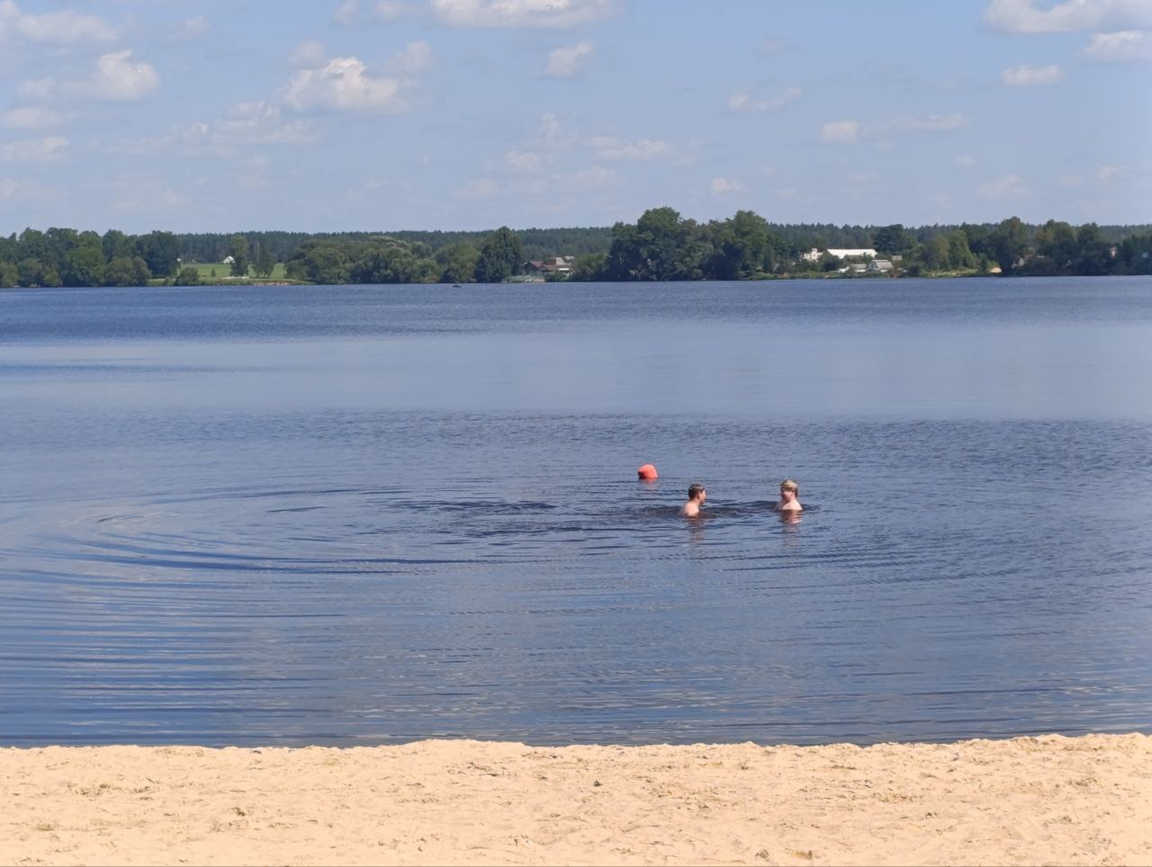 Осиповичское водохранилище пляж