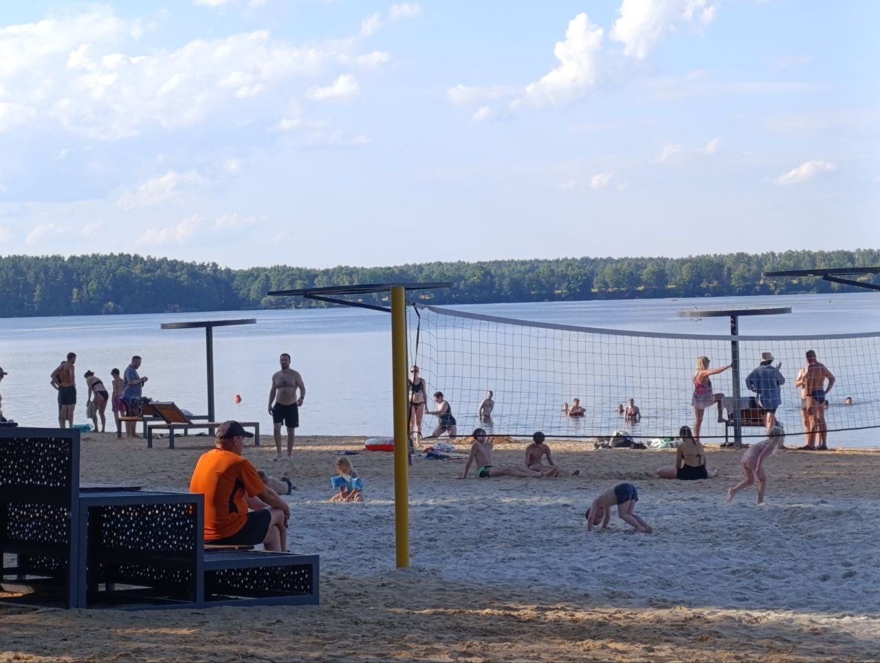 Осиповичское водохранилище пляж