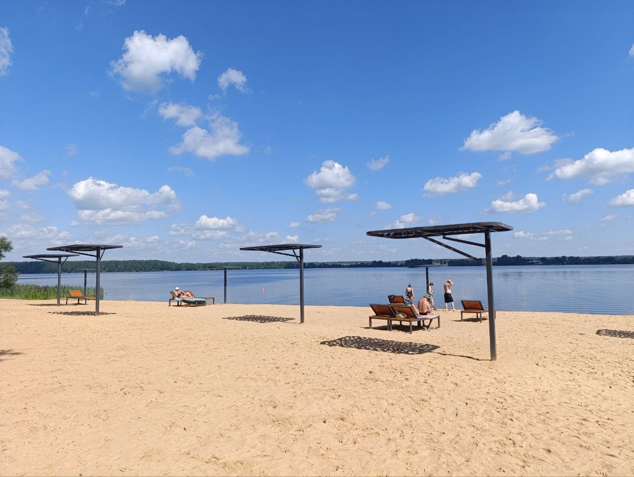 Осиповичское водохранилище пляж