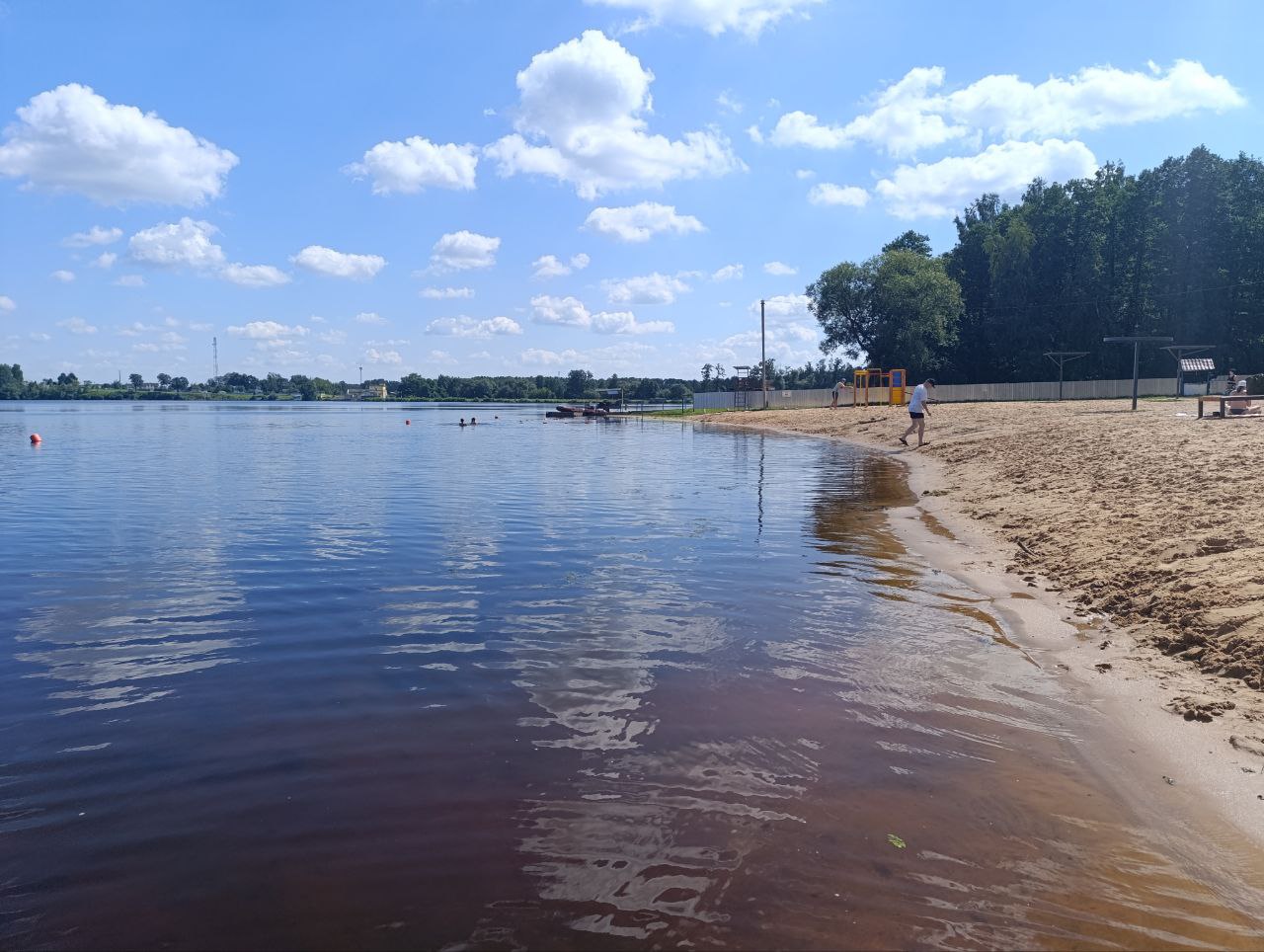 Осиповичское водохранилище пляж