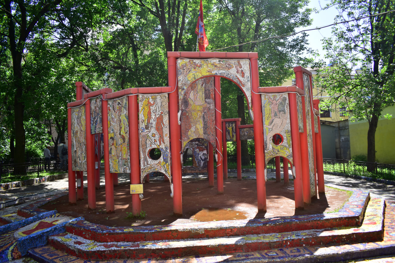 Санкт-Петербург Мозаичный дворик