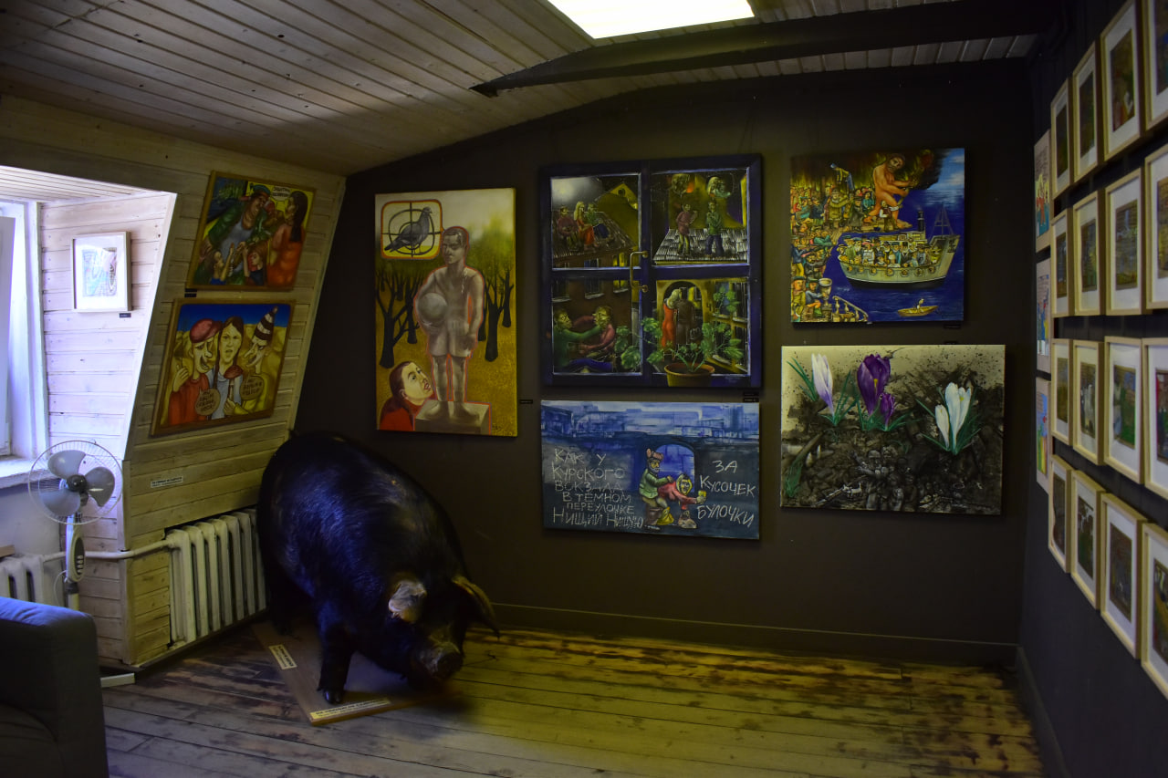 Санкт-Петербург галерея Свиное рыло