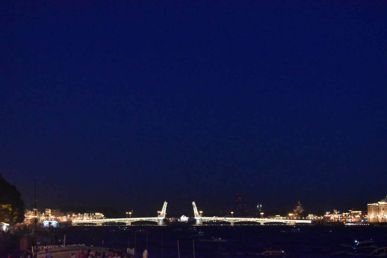 Санкт-Петербург разводка мостов