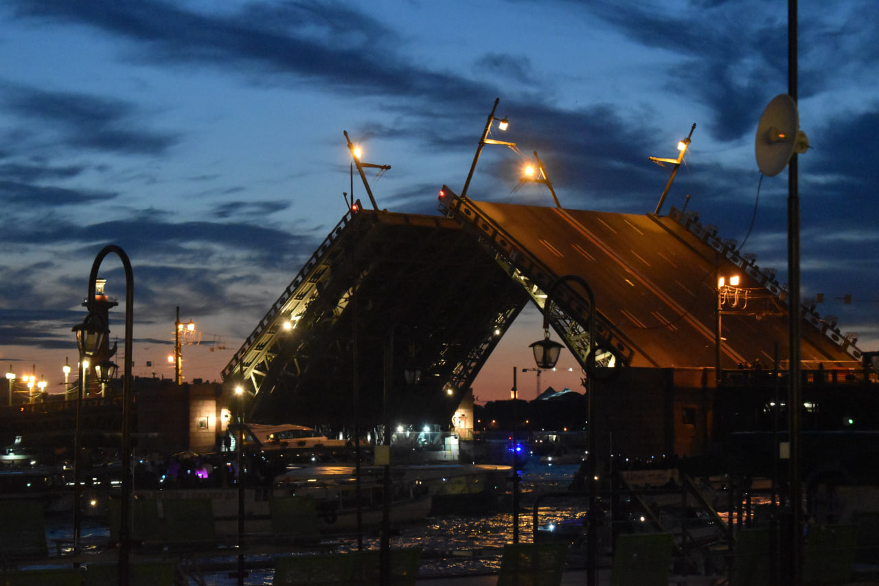 Санкт-Петербург разводка мостов