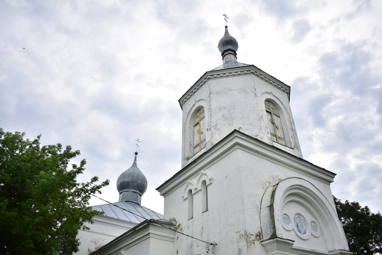 поход туристы туризм Городок храм
