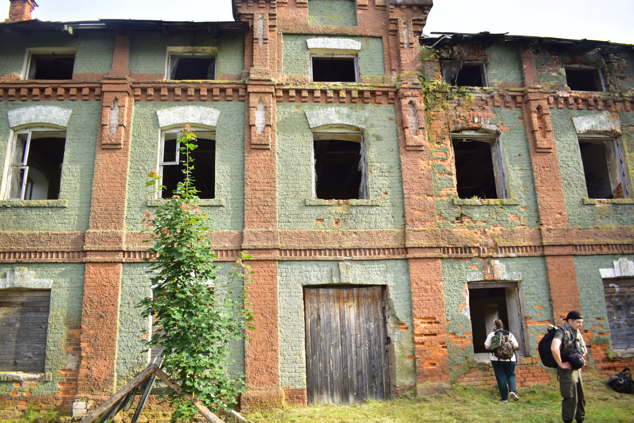 поход туристы туризм мельница Городок