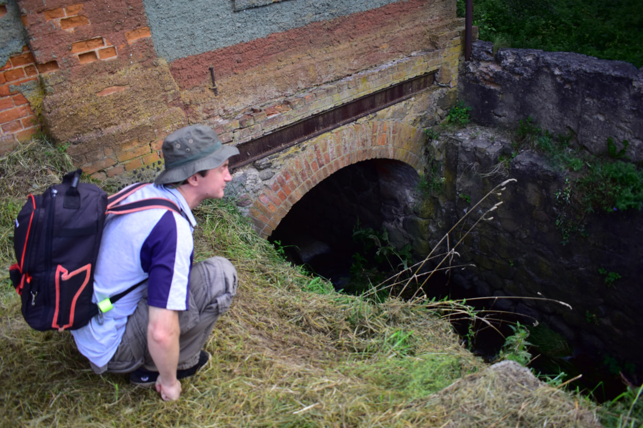 поход туристы туризм мельница Городок