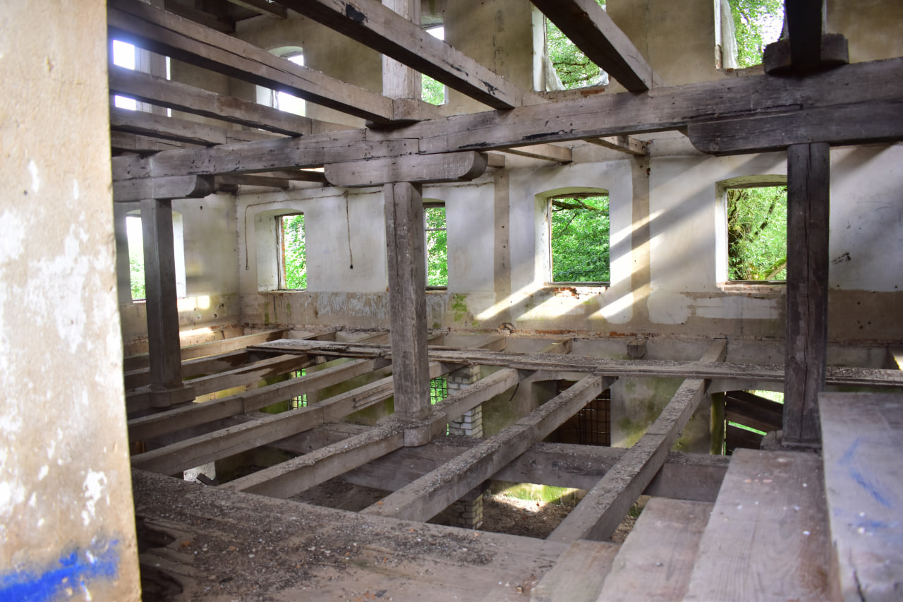 поход туристы туризм мельница Городок