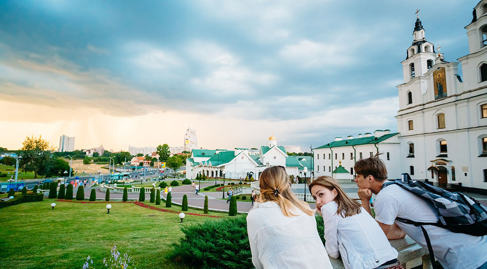 туристы Минск