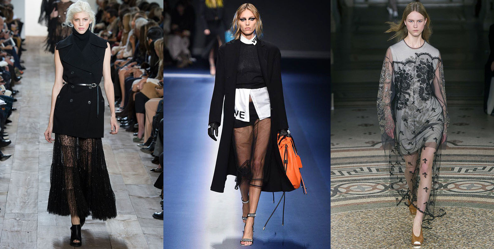 Полупрозрачные фасоны