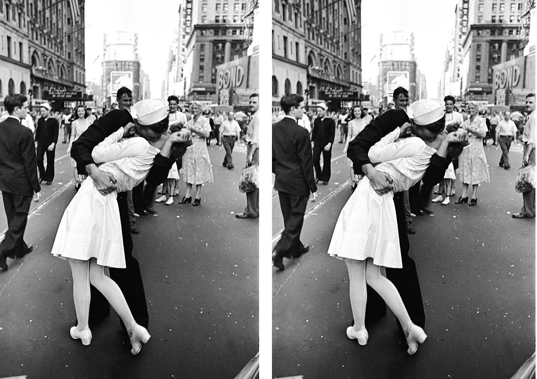 «День Победы на Таймс-Сквер» или «Поцелуй на Таймс-сквер», 1945 г.