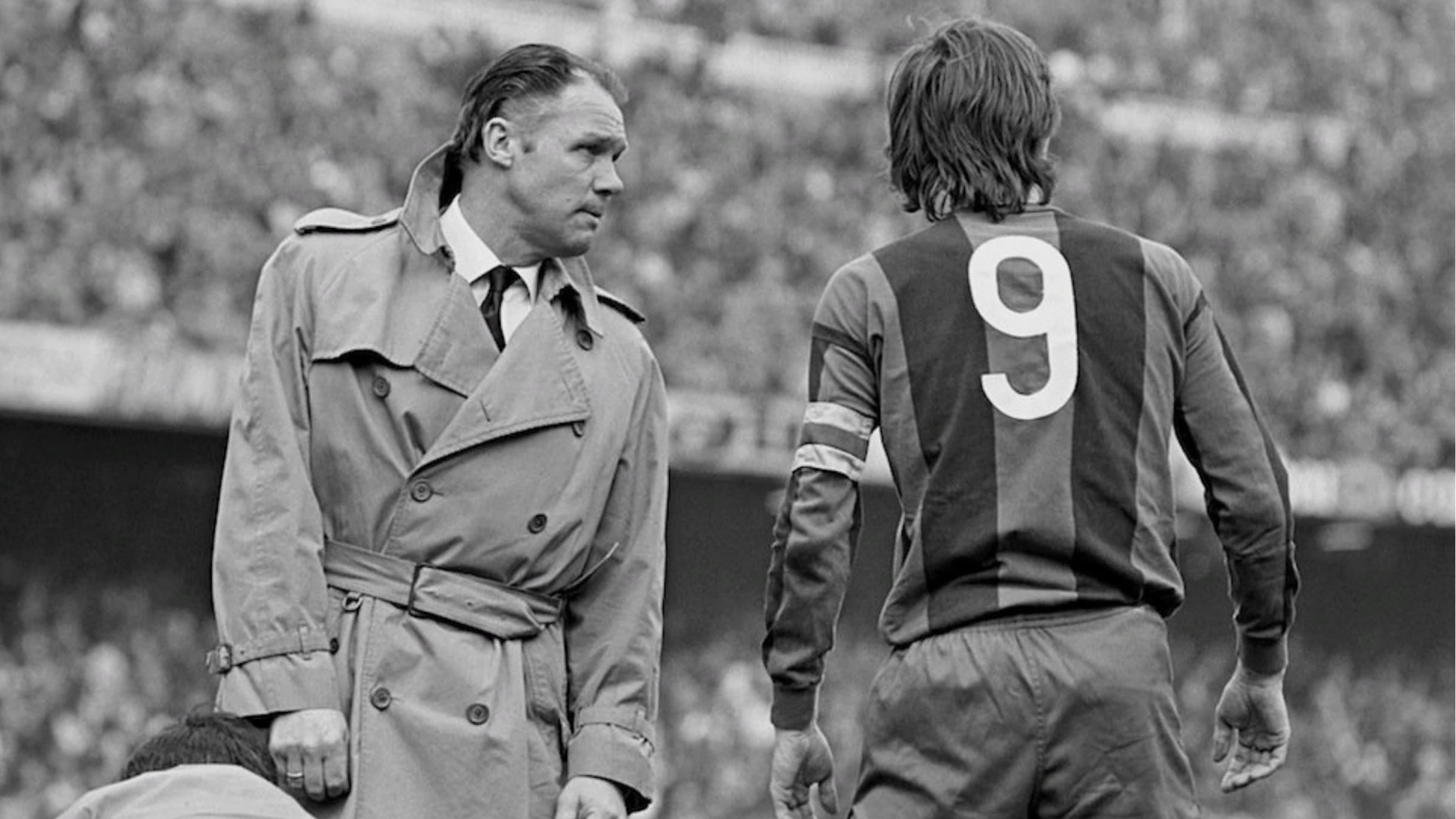 Ринус Михелс и Йохан Кройф