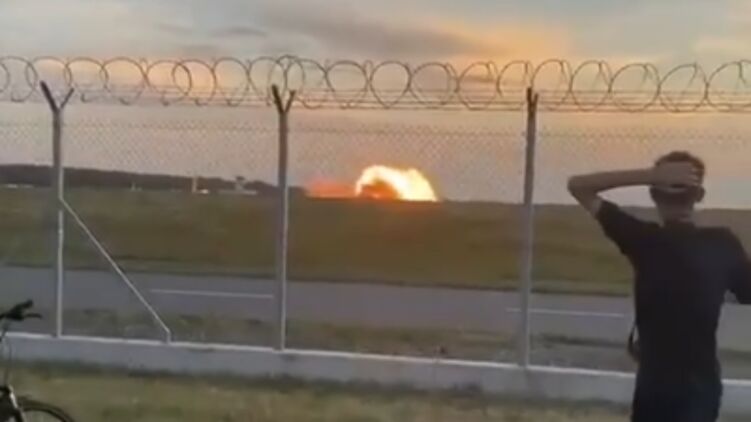 Самолет разбился во время репетиции