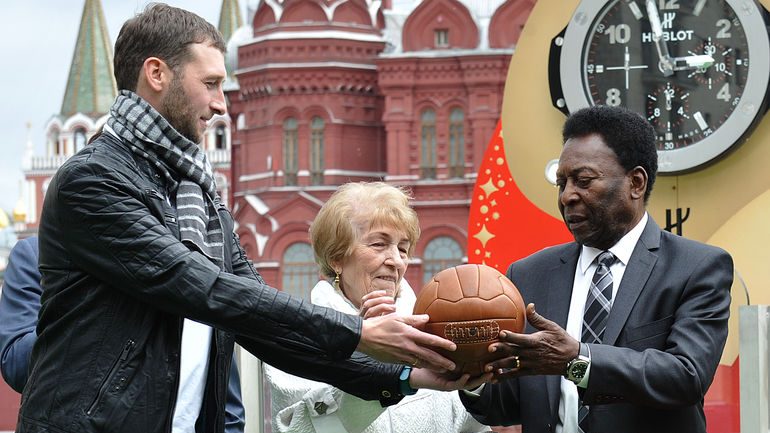 Внук Льва Яшина с Пеле