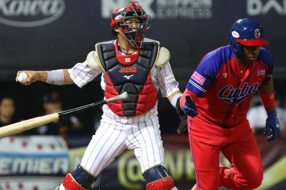 Япония - Куба, бейсбол