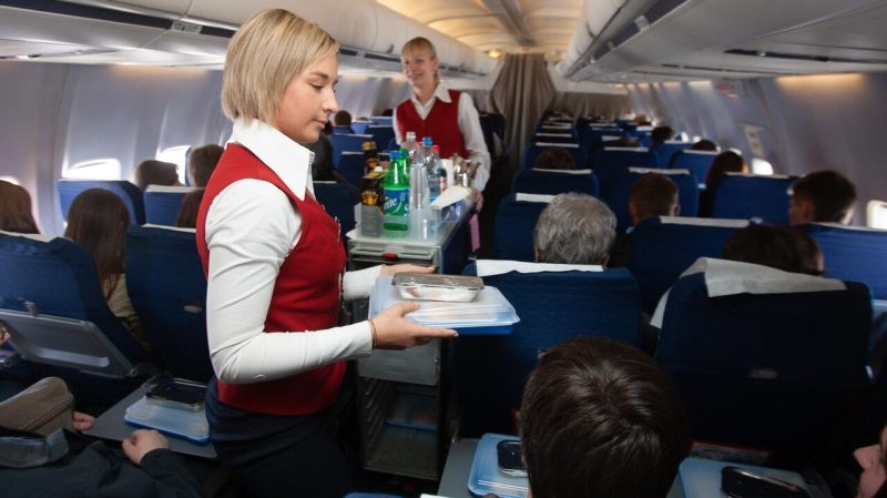 Питание на борту Белавиа