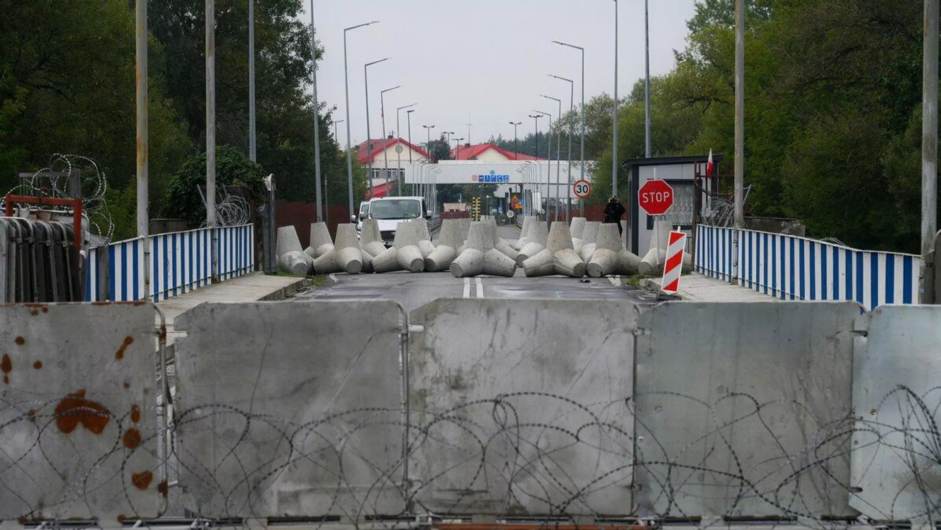 варшавский мост закрытие границ