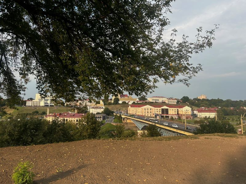 сквер на улице Дарвина в Гродно 