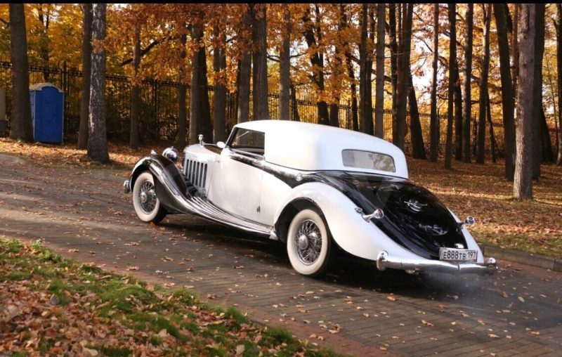 Рерететный автомобиль Hispano-Suiza K6