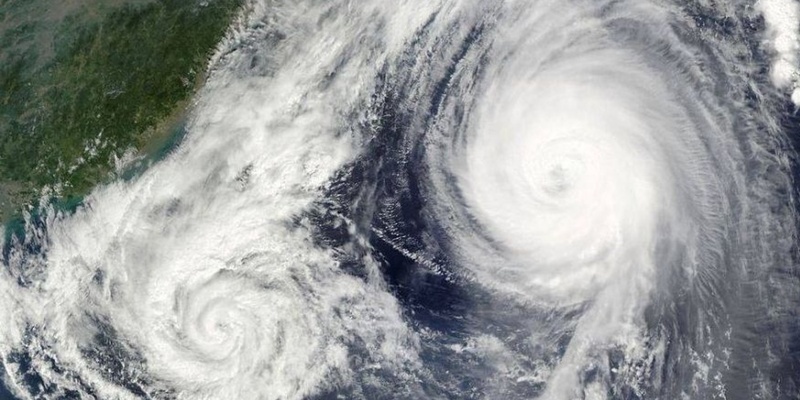 вид тайфуна Тапа 
