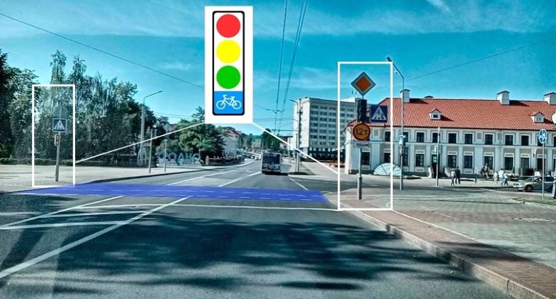 Разрешили не спешиваться. В Гродно установят специальные дорожные знаки