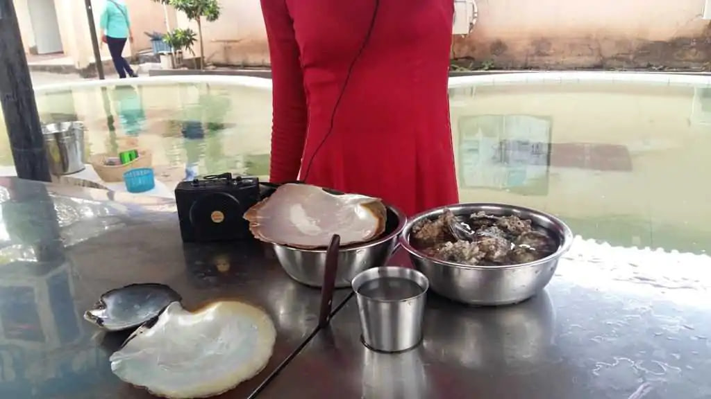 Фукуок Вьетнам жемчужная ферма жемчуг