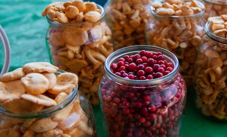 Грибы, ягоды