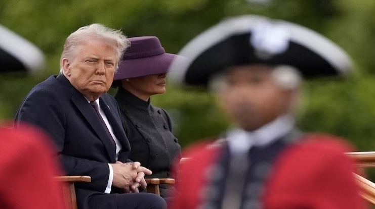 Трамп в гостях у короля Великобритании 