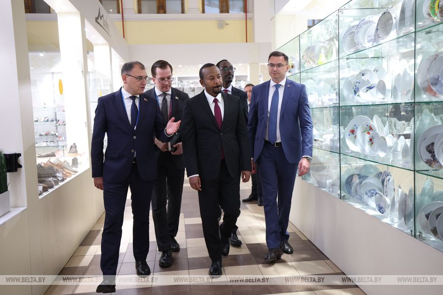 Лукашенко и Президент Эфиопии