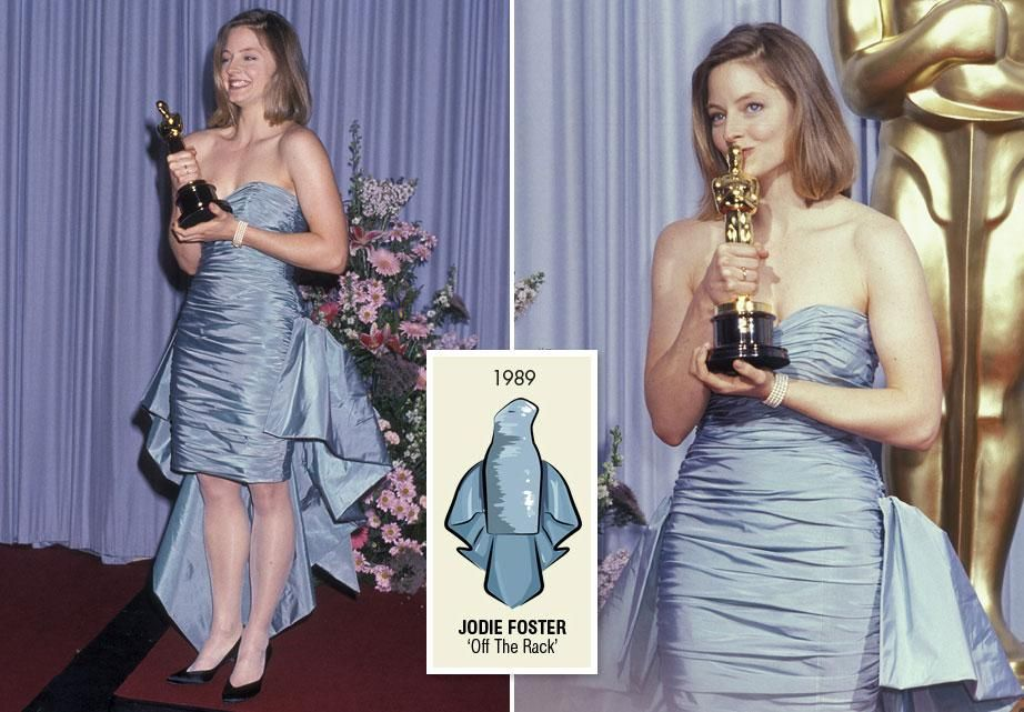 Джоди Фостер на «Оскаре»-1989.