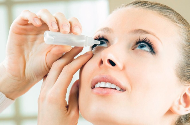 капли в глаза