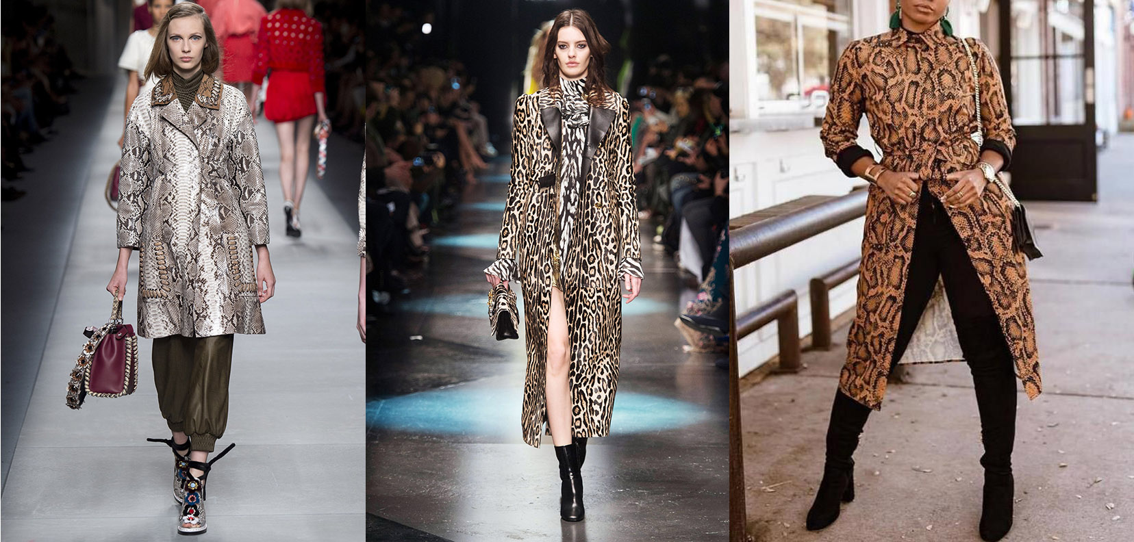 Леопардовый и змеиный принт 