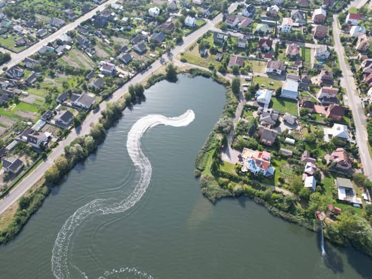 Аэрация озера 