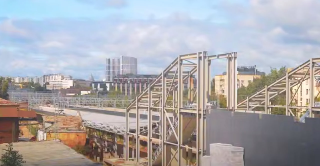 Москва вокзал строительство