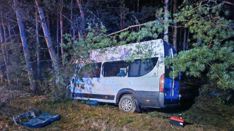 ДТП с микроавтобусом