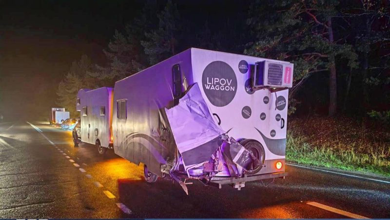 Прицеп участник ДТП