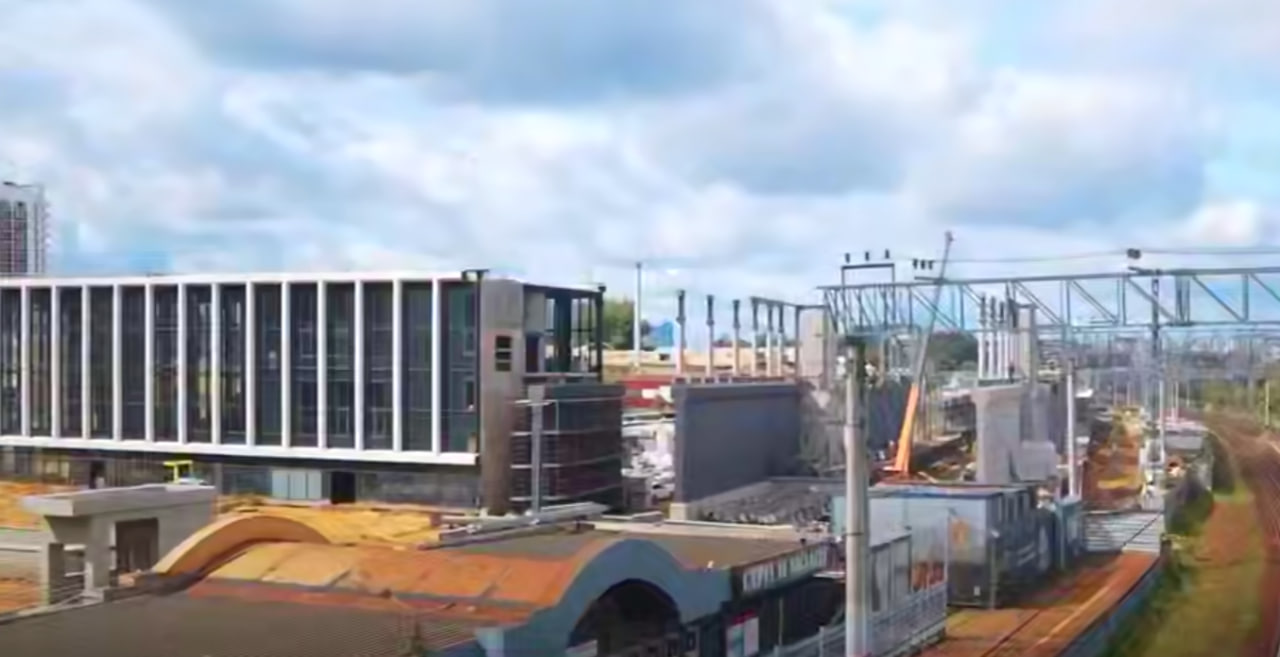 Москва вокзал строительство