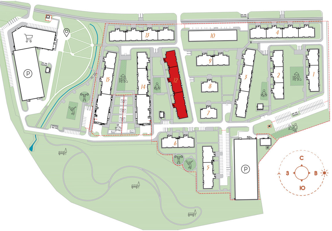 план "Гранд Вилладж" Тарасово квартиры дома