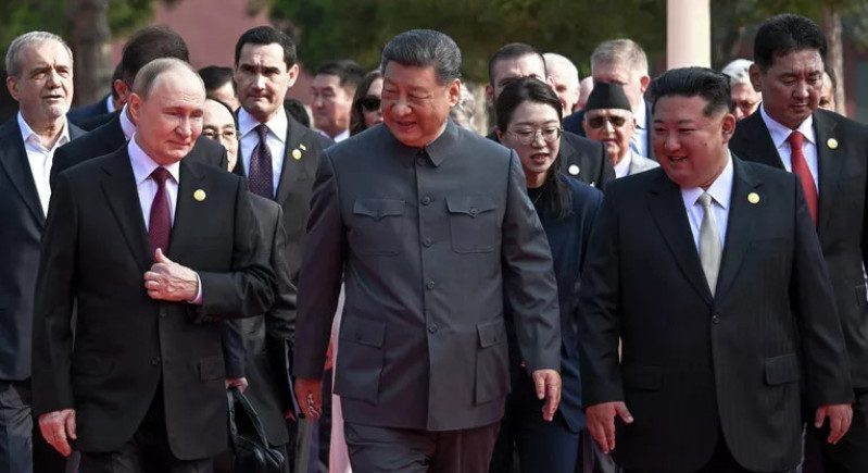 Путин, Си Цзиньпин и Ким Чен Ын