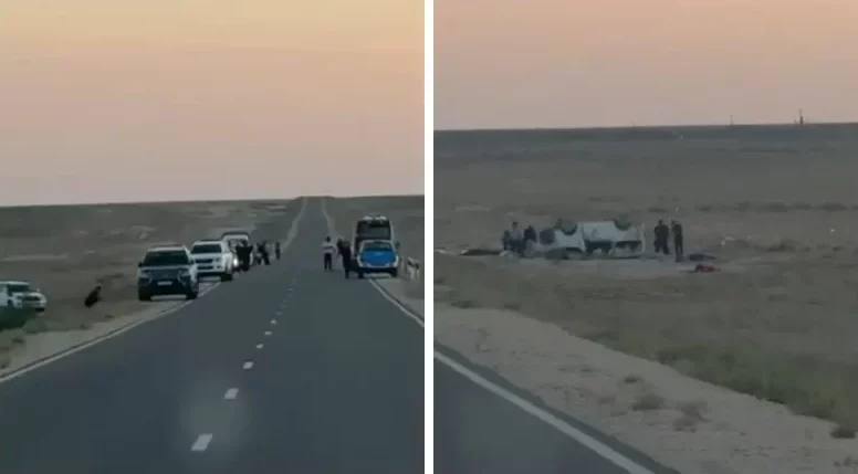 ДТП в Казахстане на трассе