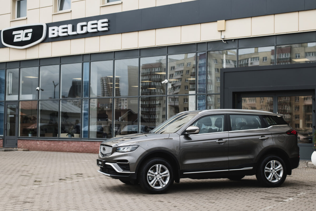 Belgee X80 PHEV автомобиль