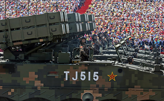 ракета вооружение Китай парад