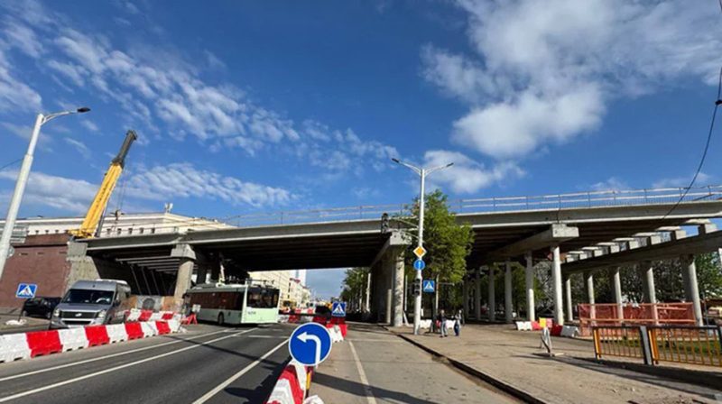 Ремонт путепровода