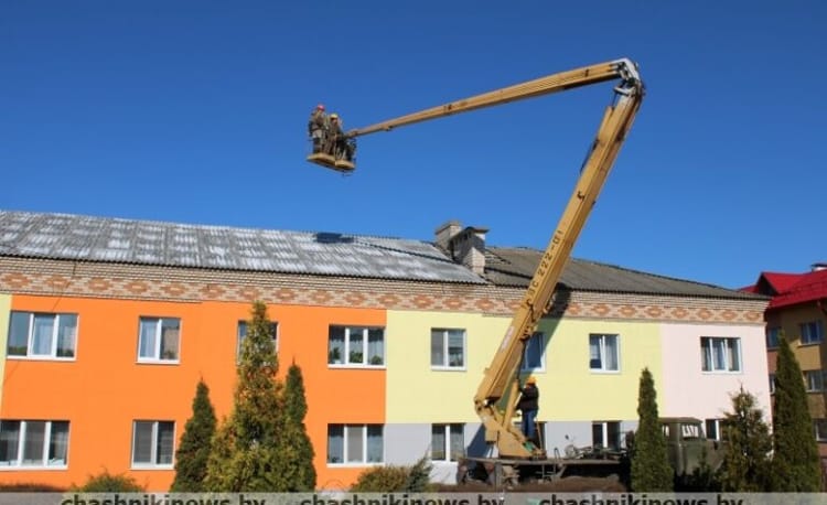 покраска фасадов