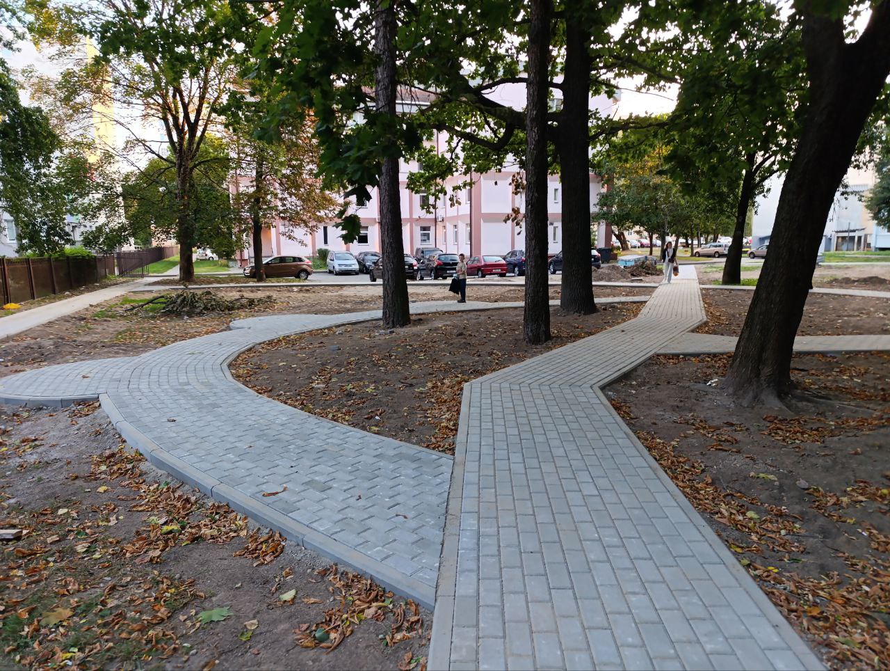 сквер ЖКХ дорожки