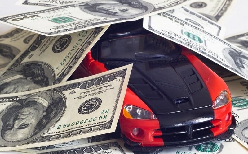 Автомобиль в деньгах