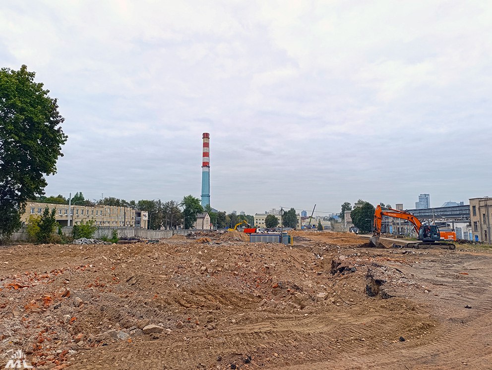 Подготовка участка к строительству ЖК