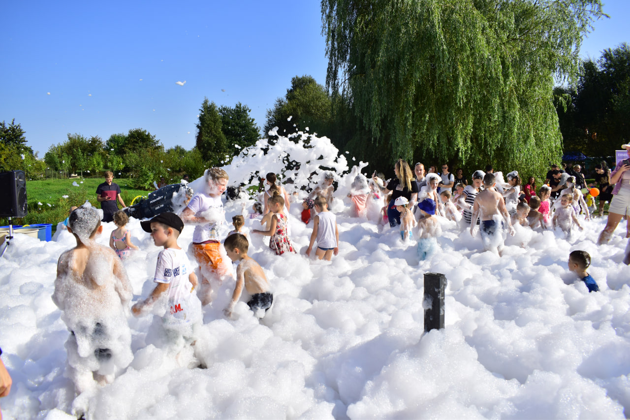 фестиваль Фэмили Фэст пенная вечеринка